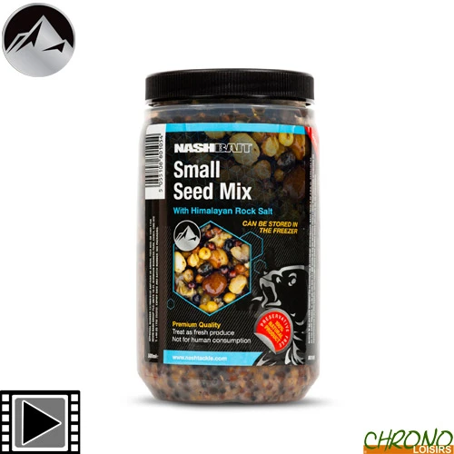 Graines Nashbait Small Seed Mix 500ml 3 Graines Nashbait Small Seed Mix 500ml