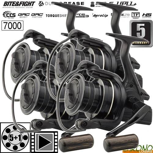 Moulinet Prologic Fulcrum XD 7000 FD (les 4) 3 Moulinet Prologic Fulcrum XD 7000 FD (les 4)