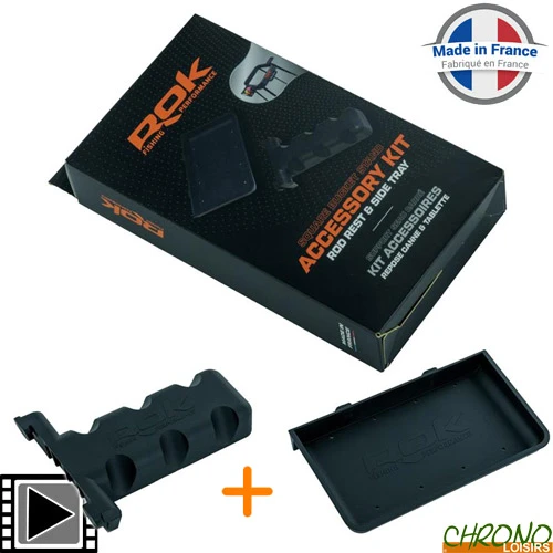 Support Canne + Tablette ROK Pour Trépied D'Amorçage Square Bucket 3 Support Canne + Tablette ROK Pour Trépied D'Amorçage Square Bucket