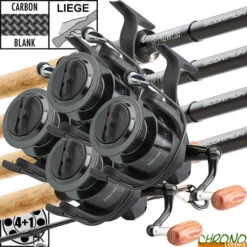 Ensemble Prowess Scorpium Full Cork 10' 3lbs X 7004 (les 4)