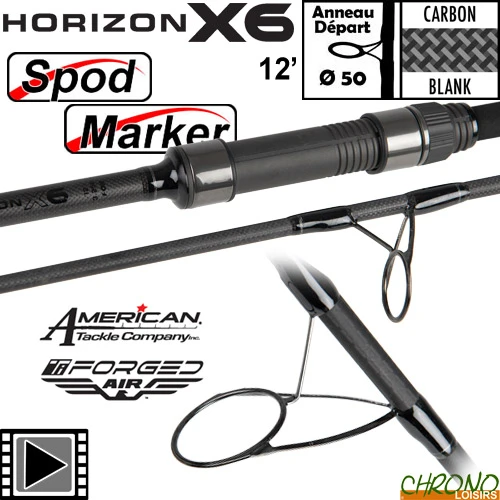 Canne Fox Horizon X6 Spod/Marker 12' 3 Canne Fox Horizon X6 Spod/Marker 12'