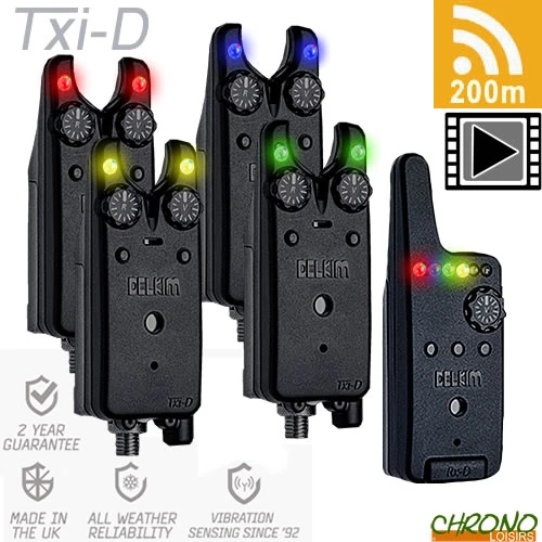 Pack Delkim New Txi-D 4D Color Centrale Rx-D 3 Pack Delkim New Txi-D 4D Color Centrale Rx-D