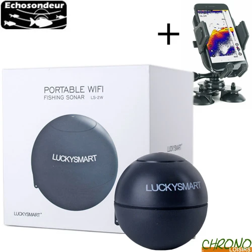 Sondeur Lucky Smart Ball Pro + Support Ecran 3 Sondeur Lucky Smart Ball Pro + Support Ecran