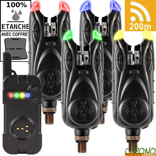 Coffret Starbaits Centrale 4 Détecteurs STB 3 Coffret Starbaits Centrale 4 Détecteurs STB