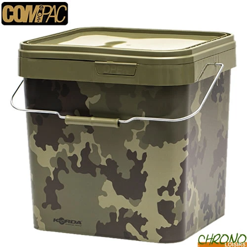 Seau Korda Compac Bucket Kamo 17L 3 Seau Korda Compac Bucket Kamo 17L