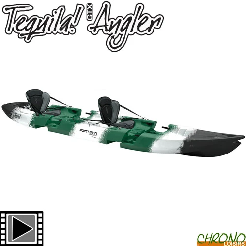 Kayak Point 65°N Tequila Angler Duo Sit-On-Top Modulable Camo 2 Places 3 Kayak Point 65°N Tequila Angler Duo Sit-On-Top Modulable Camo 2 Places
