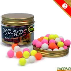 Pop Ups Pro Elite Baits Fluo Gold Robin Red 14/15mm 150ml