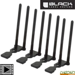 Système Anti Ejection Fox Black Label Snag Ears And Swinger Plate (les 4)