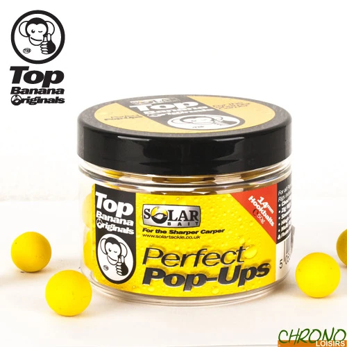 Pop Ups Solar Top Banana 14mm 50g 3 Pop Ups Solar Top Banana 14mm 50g