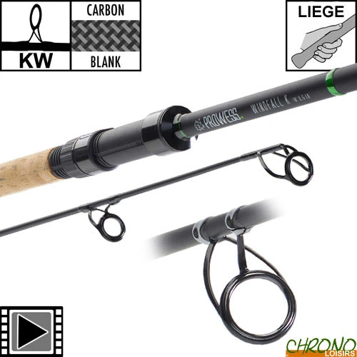 Canne Prowess Windfall K 10' 3.5lbs Full Cork 3 Canne Prowess Windfall K 10' 3.5lbs Full Cork
