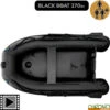 Bateau Gonflable Carp Spirit Black Boat 270WI Plancher Air