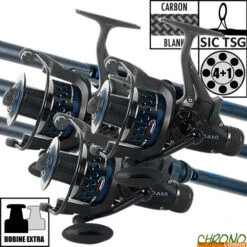 Ensemble Carp Design Start Fighter 10' 3.5lbs DA60 (les 3)