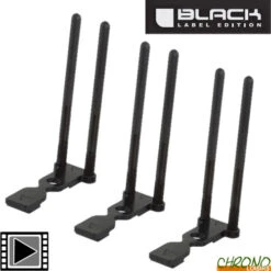 Système Anti Ejection Fox Black Label Snag Ears And Swinger Plate (les 3)