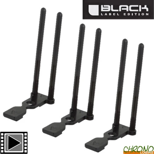 Système Anti Ejection Fox Black Label Snag Ears And Swinger Plate (les 3) 3 Système Anti Ejection Fox Black Label Snag Ears And Swinger Plate (les 3)