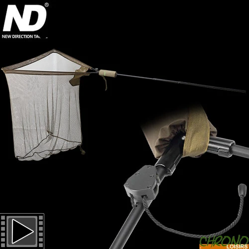 Epuisette New Direction à Dégagement Rapide 42" Télescopique 3 Epuisette New Direction à Dégagement Rapide 42" Télescopique