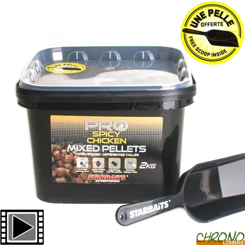 Pellets Starbaits Probiotic Spicy Chicken 2kg 2 Pellets Starbaits Probiotic Spicy Chicken 2kg