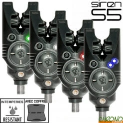 Coffret Nash 4 Détecteurs Siren S5 Digital Color