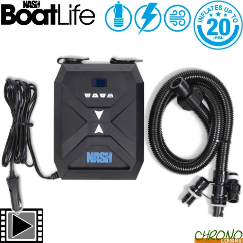 Gonfleur Nash Boat Life Electric Air Pump 2 Gonfleur Nash Boat Life Electric Air Pump