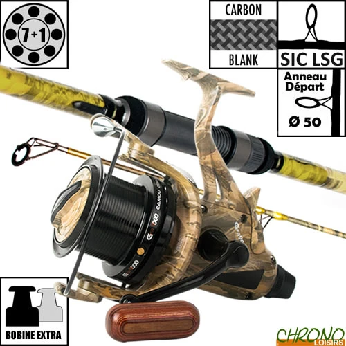 Ensemble Carp Design Slim Fighter Camo 13' 3.5lbs GFR9000 3 Ensemble Carp Design Slim Fighter Camo 13' 3.5lbs GFR9000