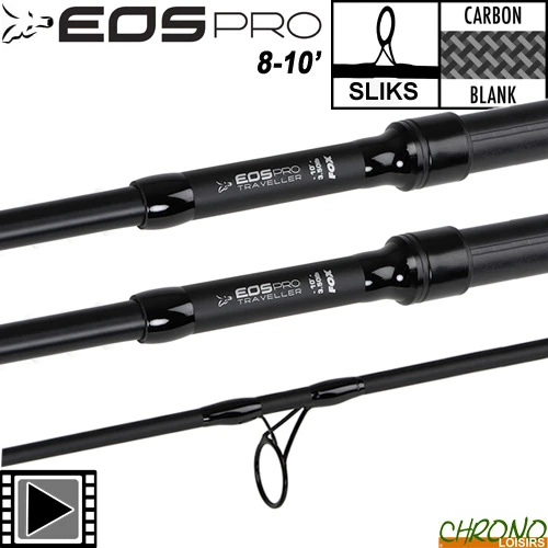 Canne Fox EOS Pro Traveller 8-10' 3.5lbs Full Shrink (les 2) 3 Canne Fox EOS Pro Traveller 8-10' 3.5lbs Full Shrink (les 2)