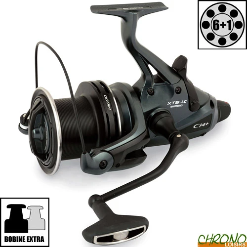 Moulinet Shimano Débrayable Medium Baitrunner CI4+ XT-B LC 3 Moulinet Shimano Débrayable Medium Baitrunner CI4+ XT-B LC