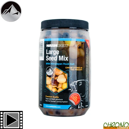 Graines Nash Large Seed Mix 500ml 3 Graines Nash Large Seed Mix 500ml