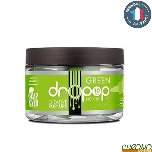 Pop Ups Cap River Dropop Creative Green 14mm 40g (Neutre) 3 Pop Ups Cap River Dropop Creative Green 14mm 40g (Neutre)